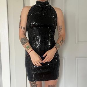 Vintage Sequined Dress